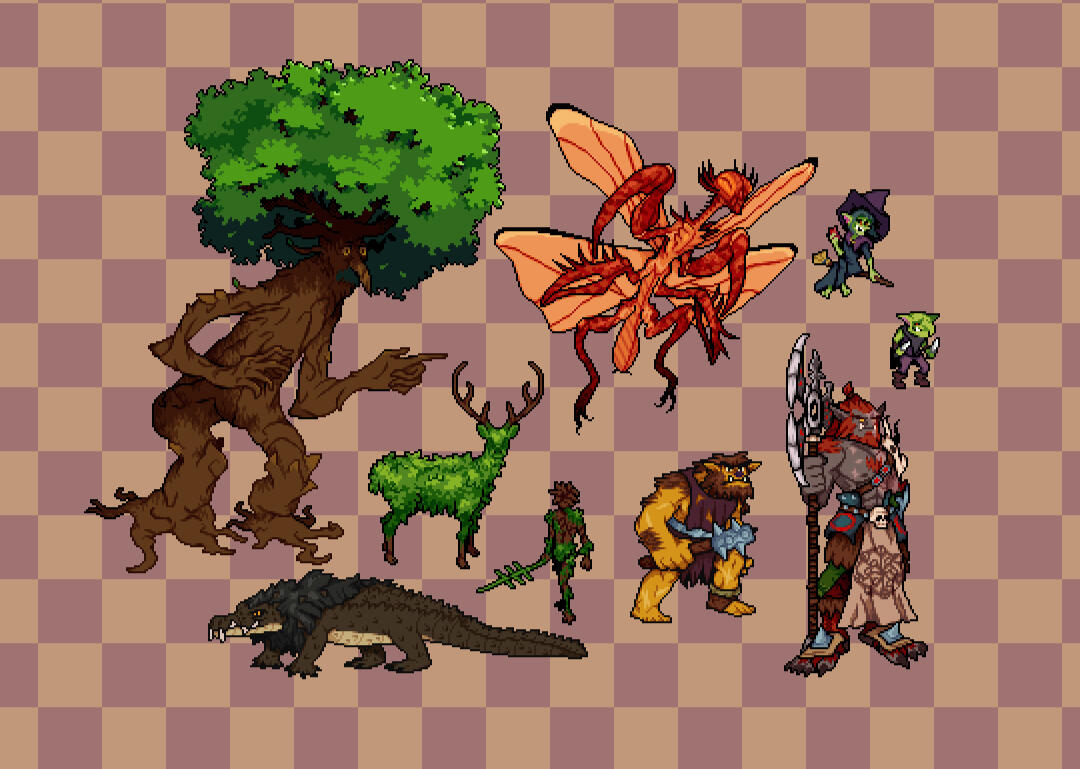 One More Multiverse Enemy Sprites