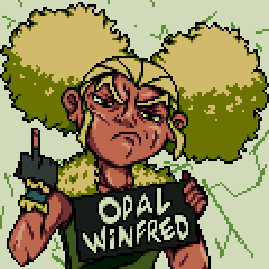 RPG Character Portrait: Opal Winfred