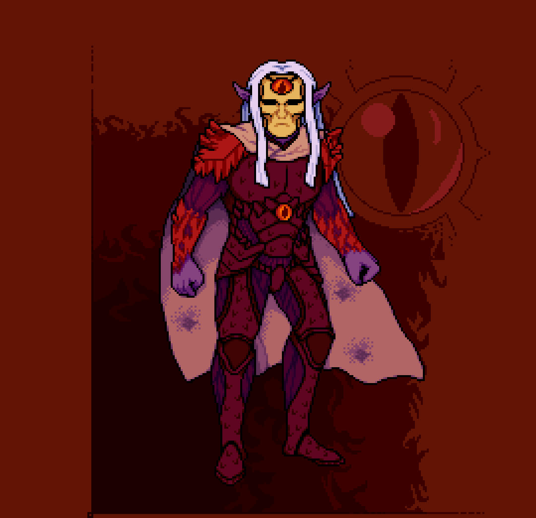 Villain Illustration: Vondril Eldahan