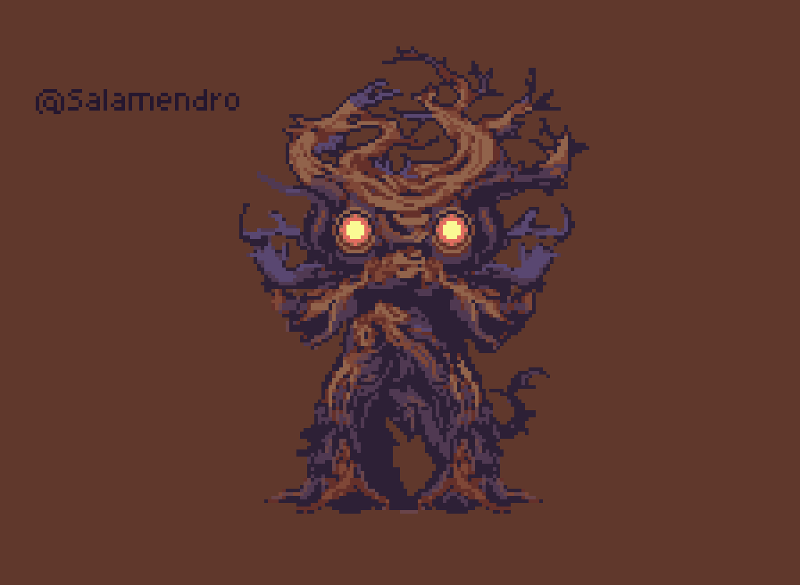 Ancient Tree death animation - Call of Elyndra